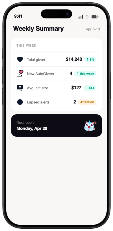 StashAI Scheduled Intelligence